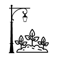 Avenue Lighting & Plantation